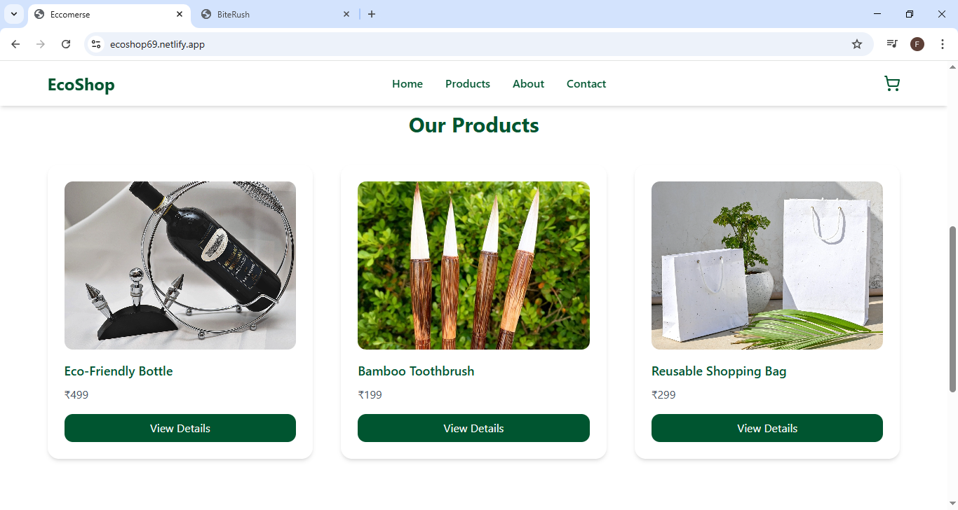 Gallery Shop Project